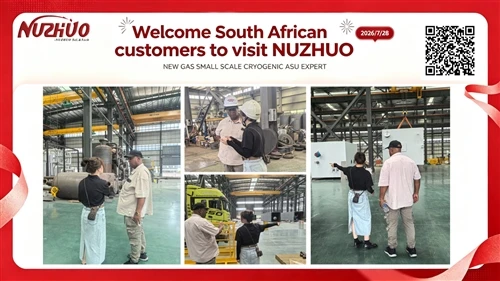 Bienvenue aux clients sud-africains pour visiter NUZHUO !!!